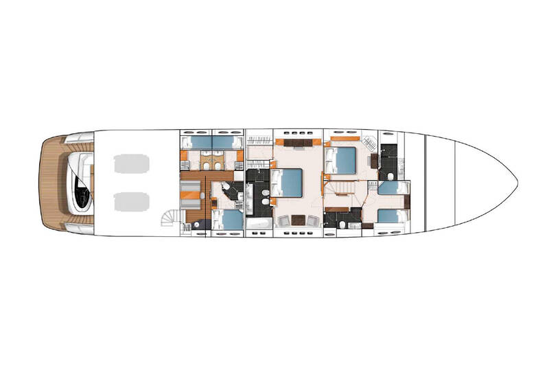 Lower deck