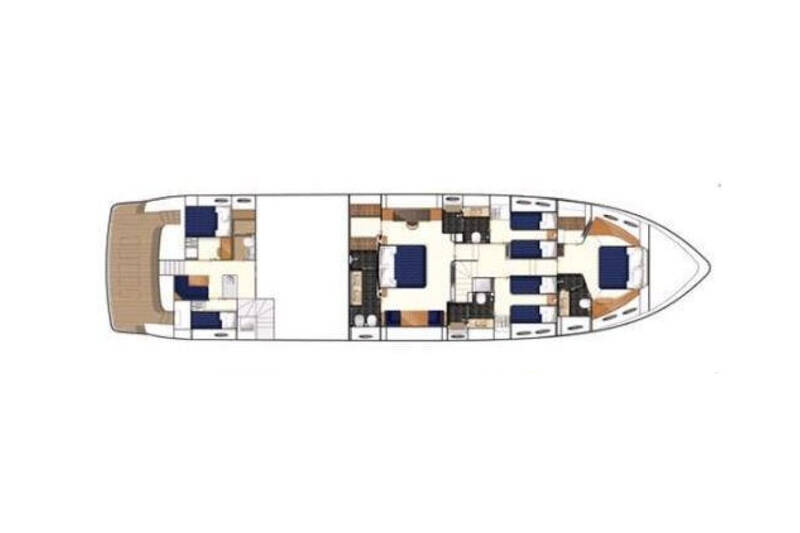 Lower deck